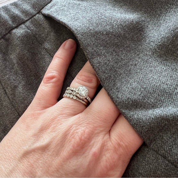 Pendleton Petite 100% Wool Trouser Pants in Gray size 4 Petite - Picture 8 of 15